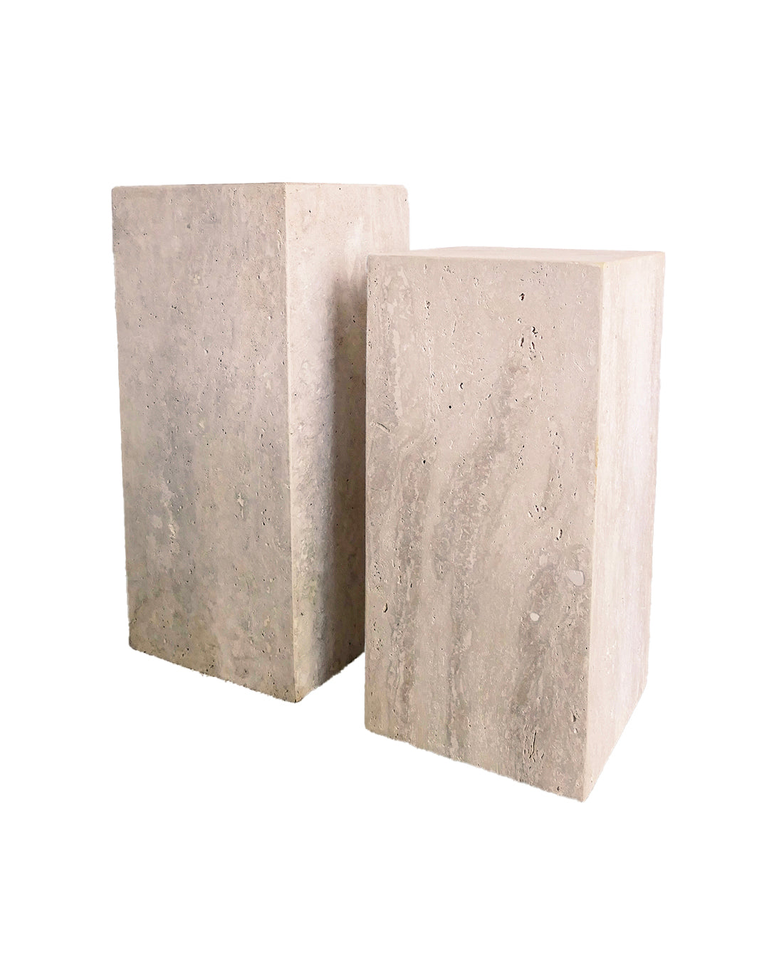 COLONNES EN TRAVERTIN
