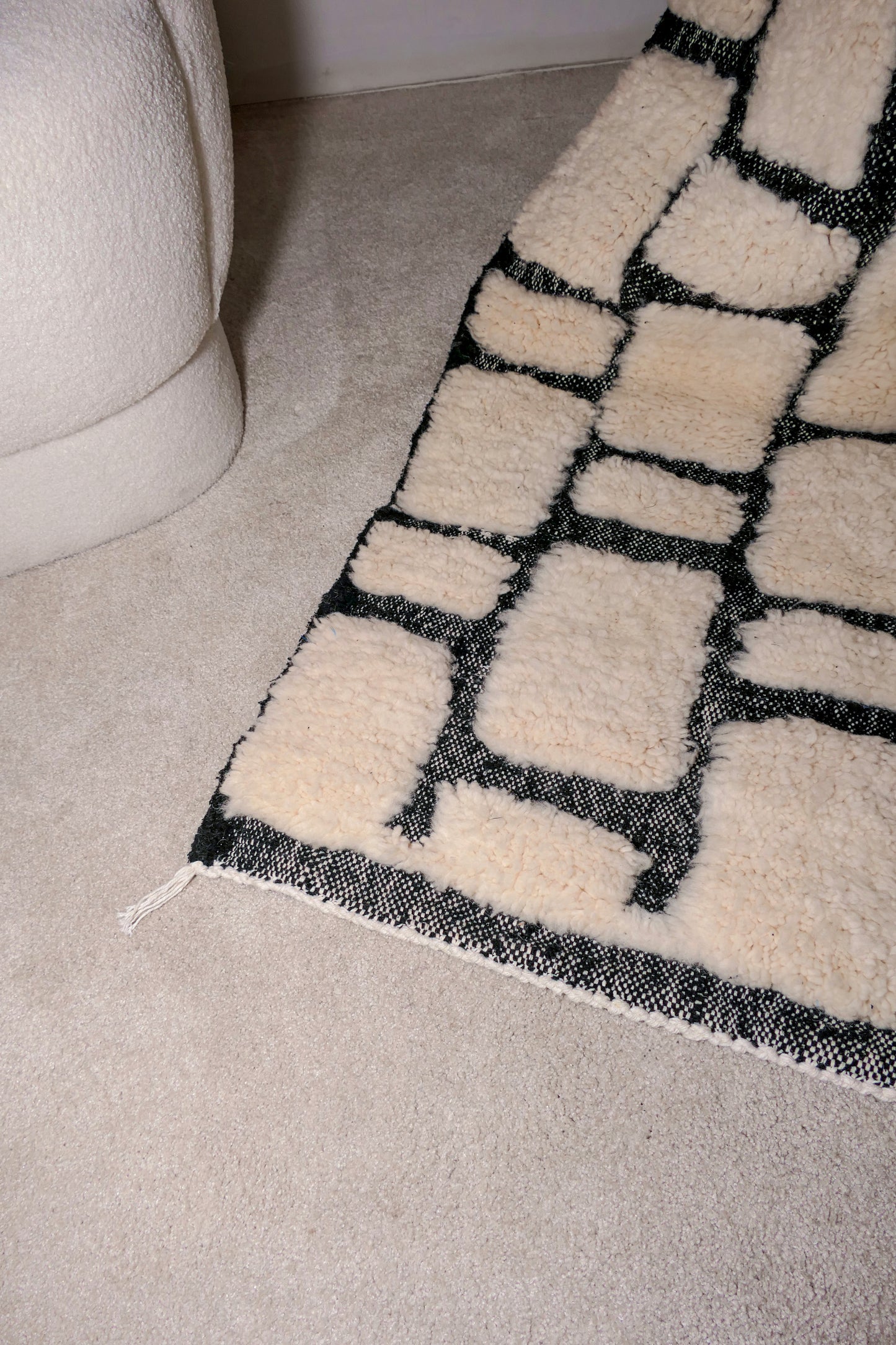 TAPIS SILLON NOIR